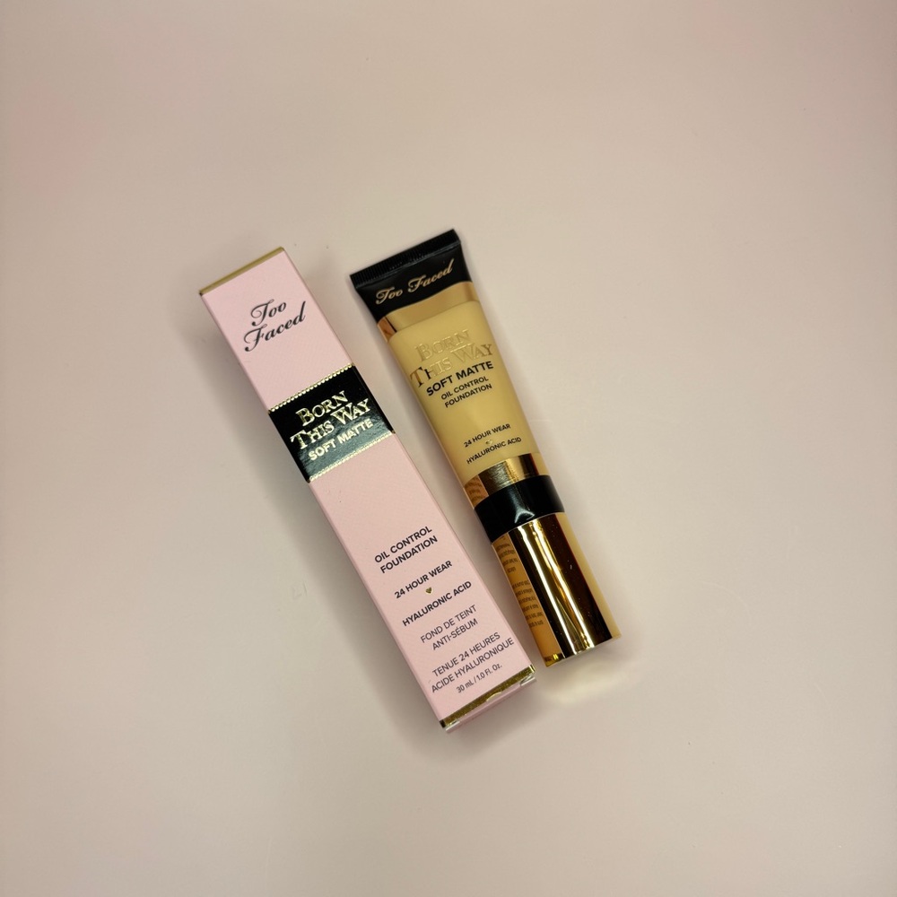 Too Faced Born This Way Soft Matte Oil Control Foundation in the shade Ivory
